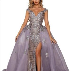Portia & Scarlett PS6094 LILAC gown